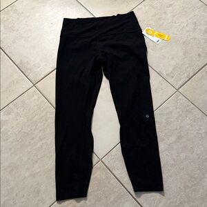 SHEIN FeatherFit Black Leggings